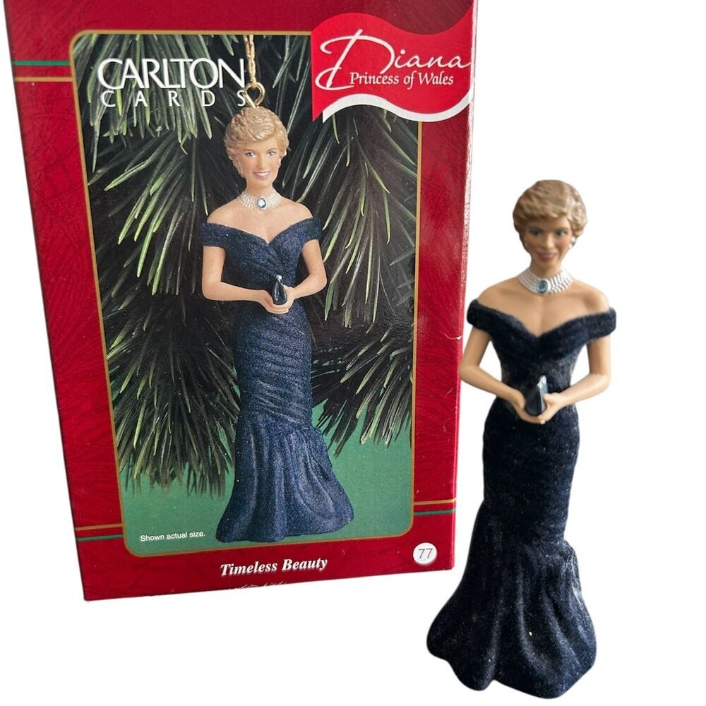 CARLTON CARDS 1998 Princess Diana Timeless Beauty No. 77 Collector's Ornament